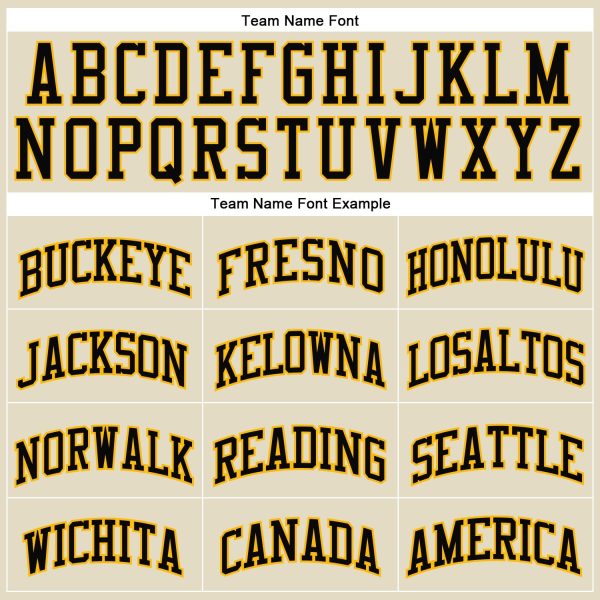 Cream Black Pinstripe Black-Gold Authentic Personalized Basketball Jersey - Image 3