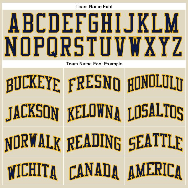 Cream Navy Pinstripe Navy-Gold Authentic Personalized Basketball Jersey - Image 3