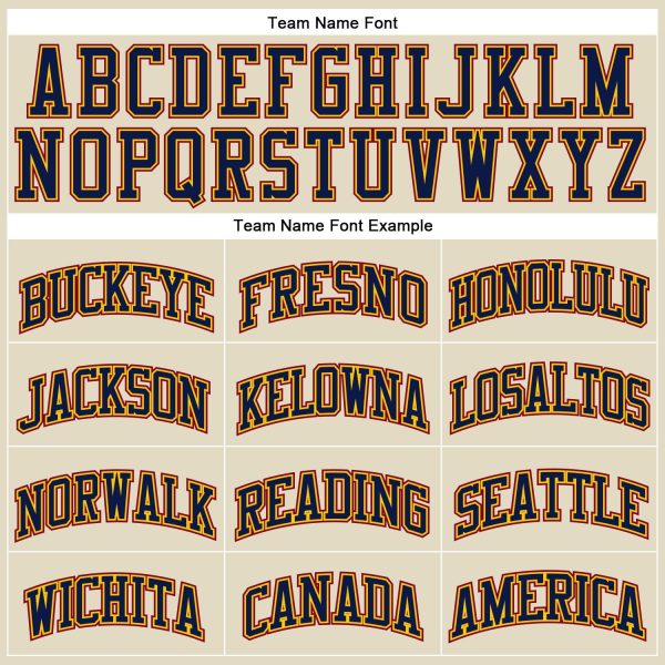 Cream Navy Yellow-Maroon Authentic Throwback Personalized Basketball Jersey - Image 3