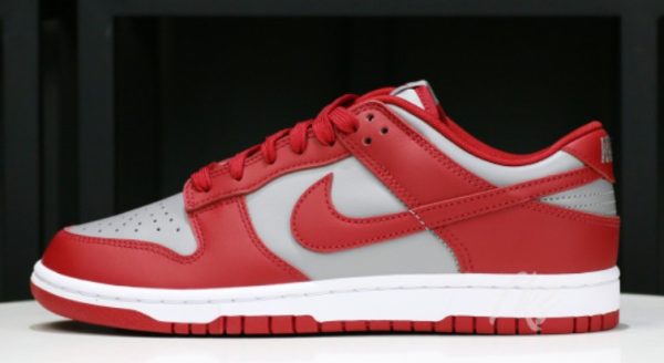 Dunk Low Retro Medium Grey Varsity Red UNLV Iconic Sneaker - Limited - Image 2