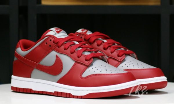 Dunk Low Retro Medium Grey Varsity Red UNLV Iconic Sneaker - Limited - Image 3