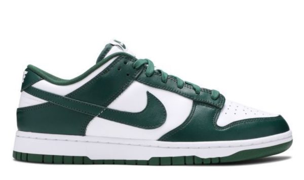 Dunk Low Michigan State Team Green Unfading Sneaker - Limited