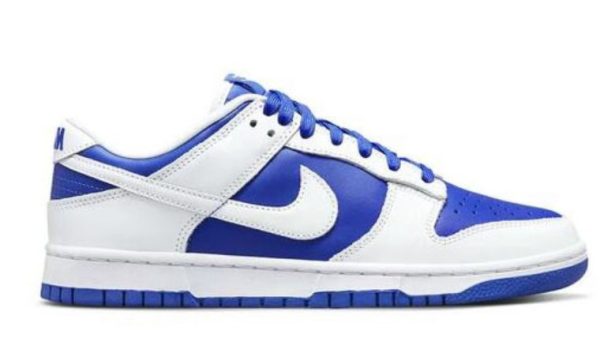 Dunk Low Racer Blue White 2022 Unfading Sneaker - Iconic