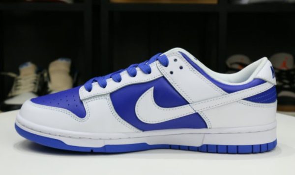 Dunk Low Racer Blue White 2022 Unfading Sneaker - Iconic - Image 2