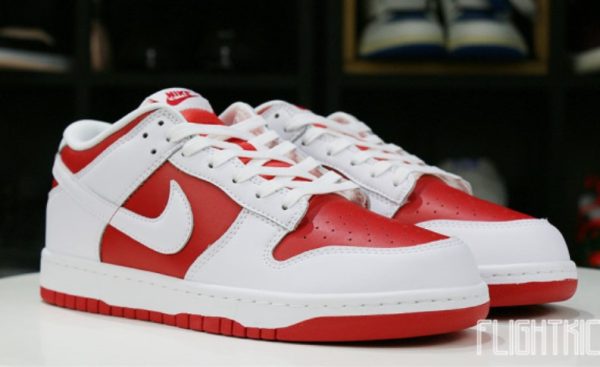 Dunk Low Championship Red 2021 Classic Kicks - Iconic - Image 3