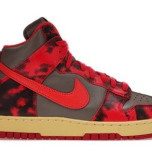 Dunk High 1985 Red Acid Wash Iconic Sneaker - Style