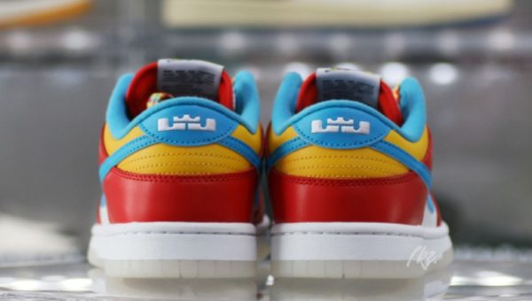 Dunk Low LeBron James Fruity Pebbles Unfading Sneaker - For Men - Image 4