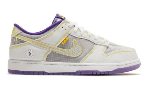 Dunk Low Union Passport Pack Grey Purple Iconic Sneaker - Style
