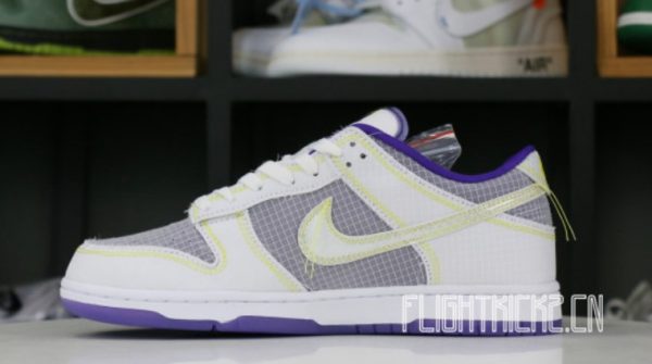 Dunk Low Union Passport Pack Grey Purple Iconic Sneaker - Style - Image 2