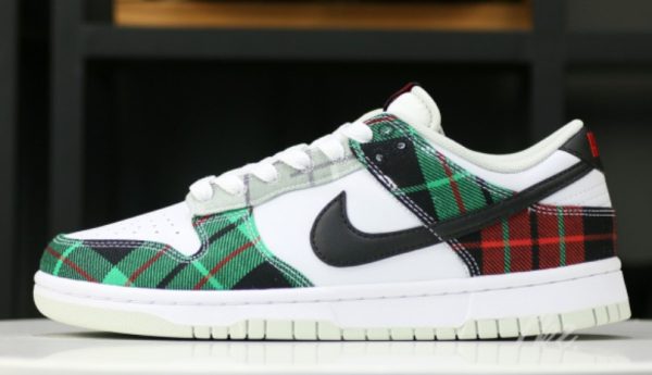 Dunk Low Plaid Unfading Sneaker - Drop - Image 2
