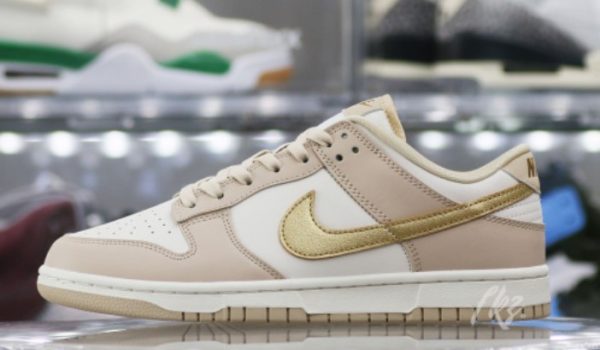 Dunk Low Phantom Metallic Gold (Women's) Iconic Sneaker - Limited - Image 2