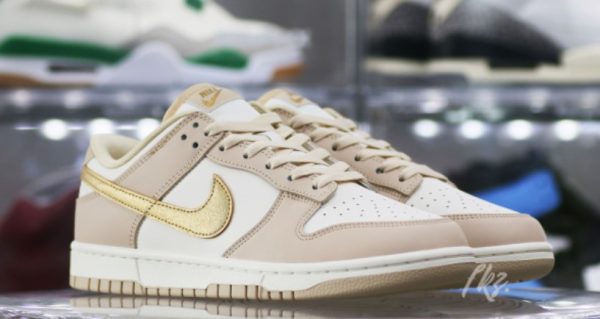 Dunk Low Phantom Metallic Gold (Women's) Iconic Sneaker - Limited - Image 3