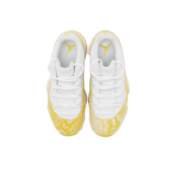 Air Jordan 11 Low 'Yellow Python' AH7860-107 - Iconic - Image 3