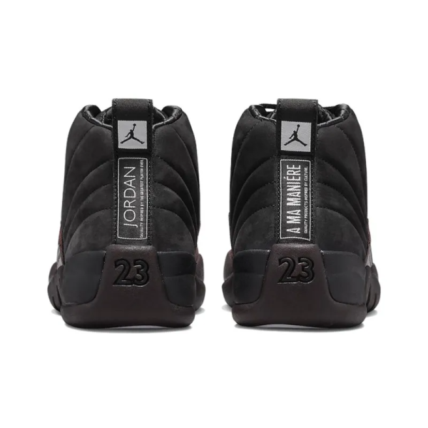 A Ma ManiÃ©re x Air Jordan 12 Retro SP Black - DV6989-001 - Drop - Image 4