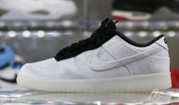 Fragment Design Ã— CLOT Ã— Dunk Low Classic Kicks - For Men - Image 2