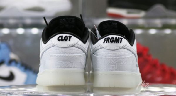 Fragment Design Ã— CLOT Ã— Dunk Low Classic Kicks - For Men - Image 3