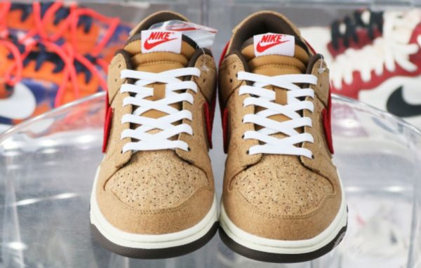 CLOT X Dunk Low SP Cork 2023 Unfading Sneaker - Limited - Image 4