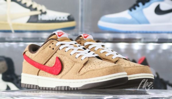 CLOT X Dunk Low SP Cork 2023 Unfading Sneaker - Limited - Image 2