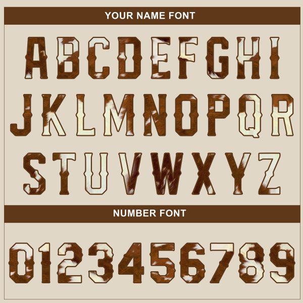 Cream Texas Style Personalized Baseball Jersey - Image 5