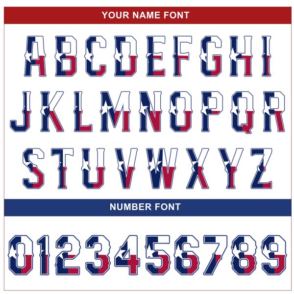 White Texas Flag Personalized Baseball Jersey - Image 5