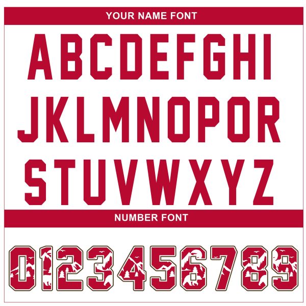 White Alternate Red California Map Personalized Baseball Jersey - Image 5