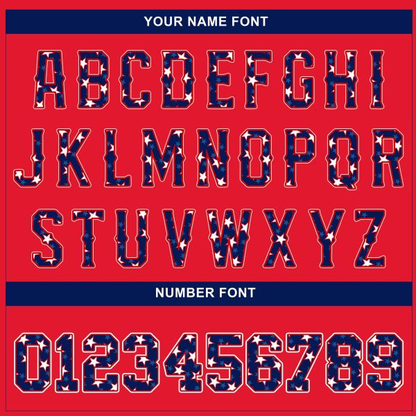 Red Texas Style Personalized Baseball Jersey - Image 5