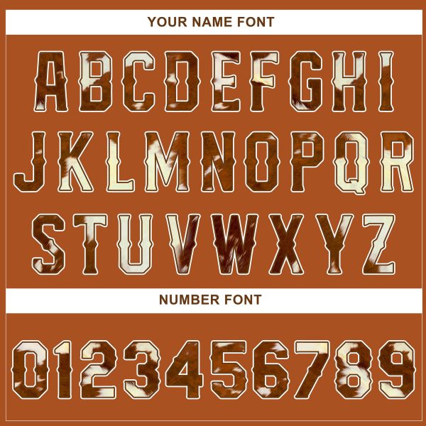 Orange Texas Style Personalized Baseball Jersey - Image 5