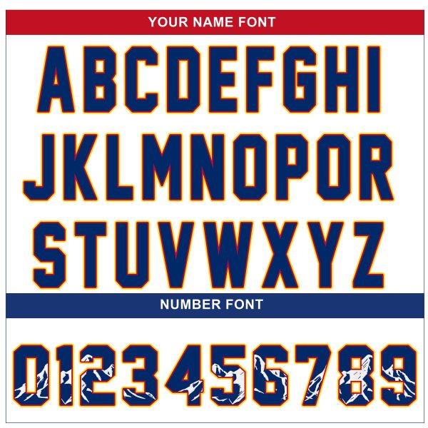 White Alternate Colorado Flag Personalized Baseball Jersey - Image 5