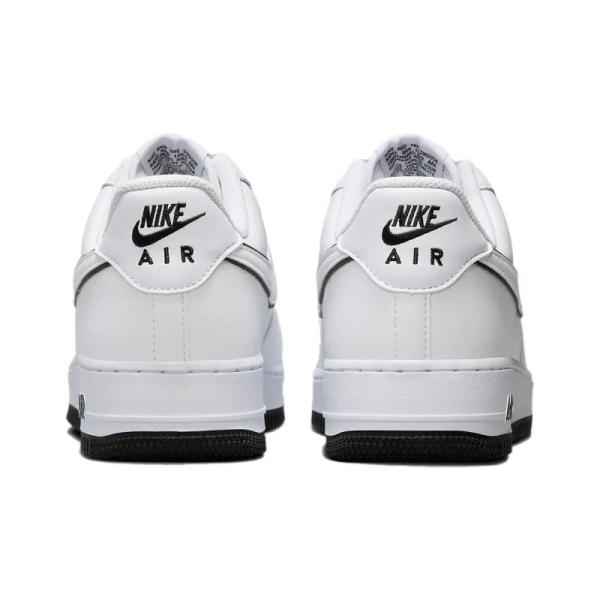 Air Force 1 '07 Low White Black Outline Swoosh - Dv0788-103 - Iconic - Image 5