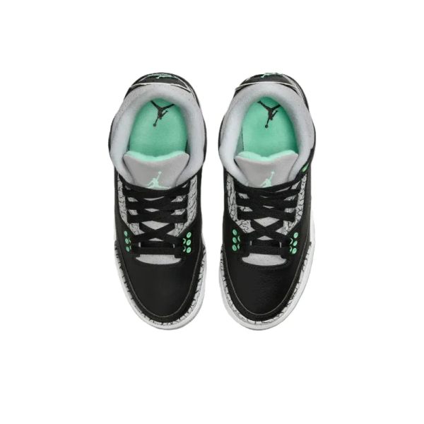 Air Jordan 3 Retro Green Glow Gs - Dm0967-031 - Iconic - Image 3