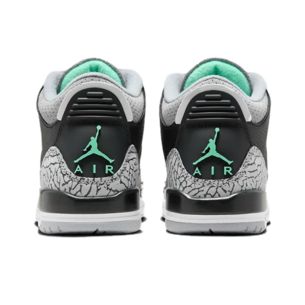 Air Jordan 3 Retro Green Glow Gs - Dm0967-031 - Iconic - Image 4