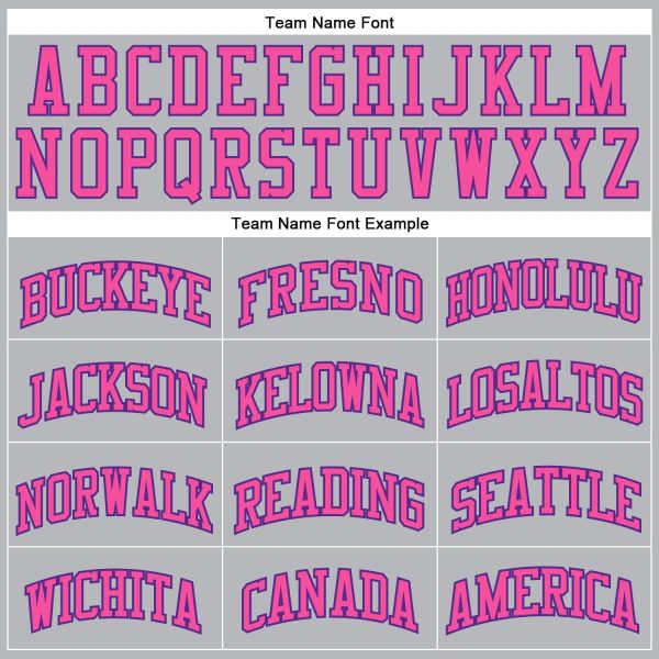 Gray Black Pinstripe Pink-Purple Authentic Personalized Basketball Jersey - Image 3