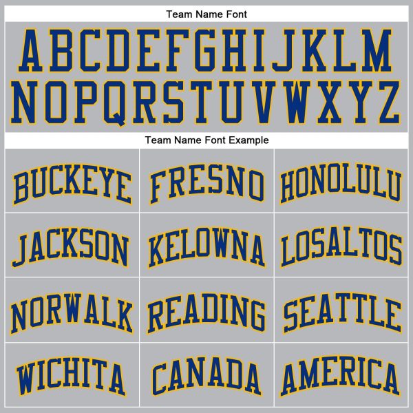 Gray Royal Pinstripe Royal-Gold Authentic Personalized Basketball Jersey - Image 3