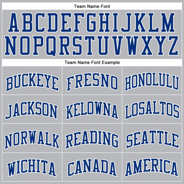Gray Royal Pinstripe Royal-White Authentic Personalized Basketball Jersey - Image 3