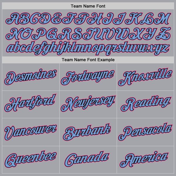 Gray Pink Black-Light Blue Authentic Throwback Personalized Basketball Jersey - Image 5