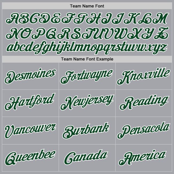 Gray Green-White Authentic Throwback Personalized Basketball Jersey - Image 5