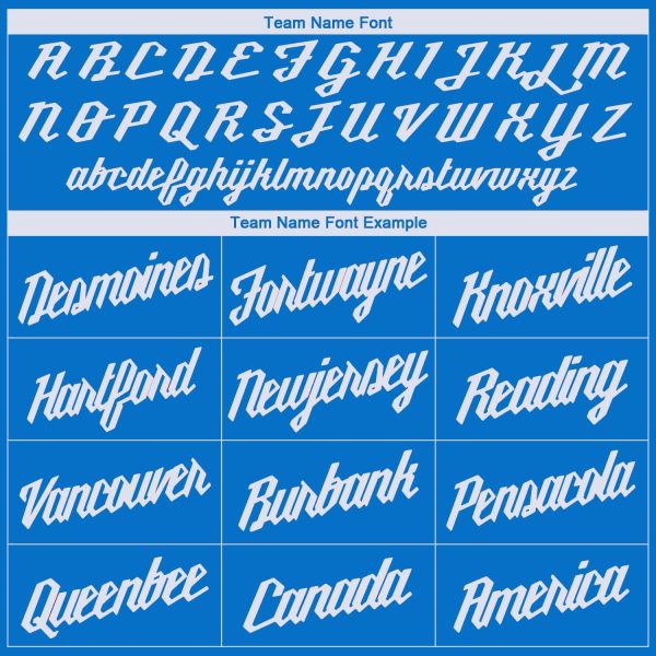 Blue White Round Neck Personalized Basketball Jersey - Image 3