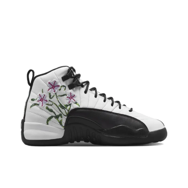 Air Jordan 12 Retro 'Floral' GS - DR6956-100 - Iconic - Image 2