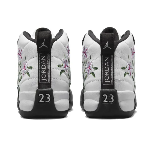 Air Jordan 12 Retro 'Floral' GS - DR6956-100 - Iconic - Image 4