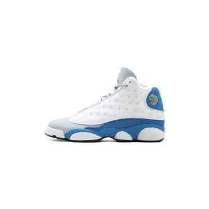 Air Jordan 13 Retro White Italy Blue GS - 439358-107 - Limited