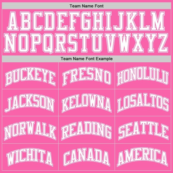 Pink White Authentic Throwback Personalized Basketball Jersey - Image 4