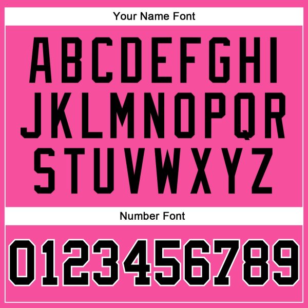 Pink White Pinstripe Black-White Authentic Personalized Basketball Jersey - Image 4