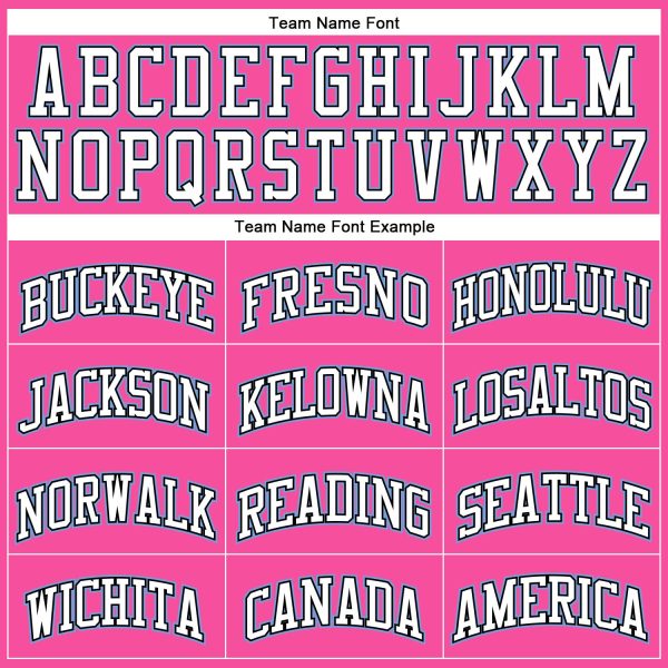Pink White Pinstripe White Black-Light Blue Authentic Personalized Basketball Jersey - Image 3