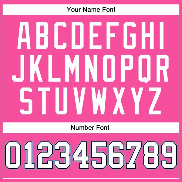 Pink White Pinstripe White Black-Light Blue Authentic Personalized Basketball Jersey - Image 4