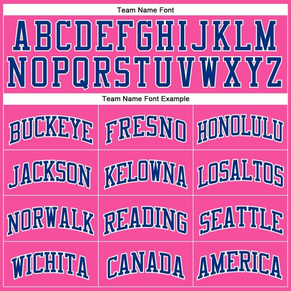 Pink White Pinstripe Royal-White Authentic Personalized Basketball Jersey - Image 3