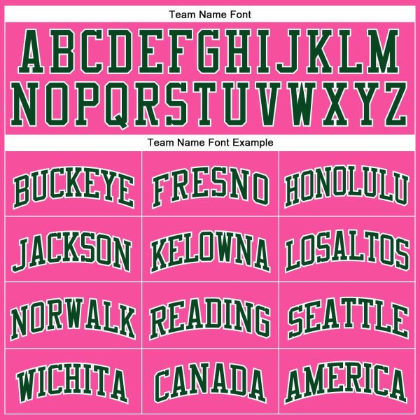 Pink White Pinstripe Green-White Authentic Personalized Basketball Jersey - Image 3