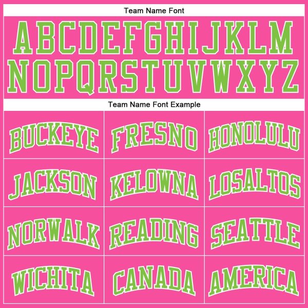 Pink White Pinstripe Neon Green-White Authentic Personalized Basketball Jersey - Image 3