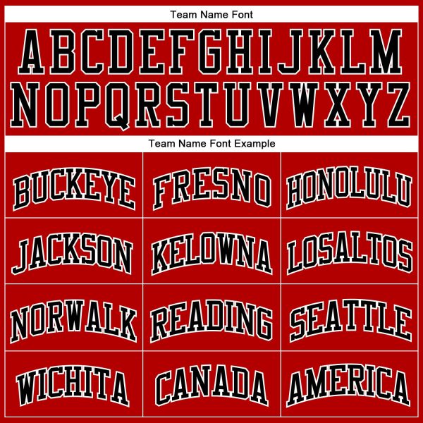 Red Black Pinstripe Black-White Authentic Personalized Basketball Jersey - Image 3