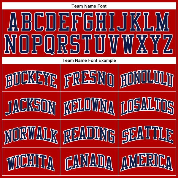 Red White Pinstripe Navy-White Authentic Personalized Basketball Jersey - Image 3