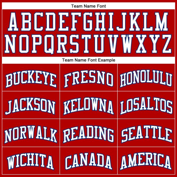 Red White Pinstripe White-Royal Authentic Personalized Basketball Jersey - Image 3
